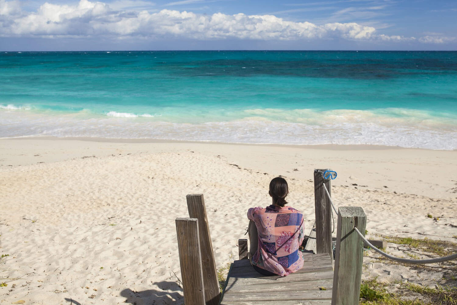 Beach on Eleuthera Bahamas